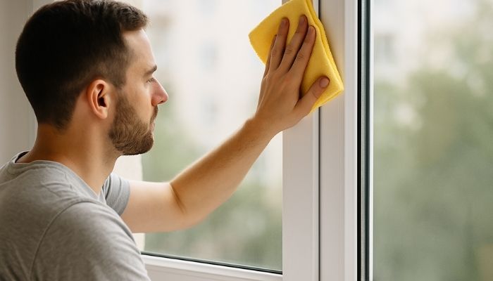 como limpiar las ventanas de pvc