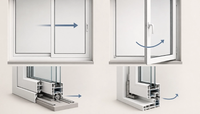 elegir ventanas correderas o abatibles